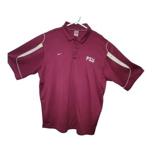Vintage Florida State FSU Nike Fot DRY Polo Shirt Size XL Mens B44